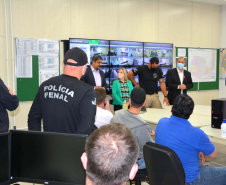 Servidores do sistema prisional recebem treinamento na área de inteligência  - Curitiba, 14/10/2021  -  Foto: DEPEN-PR