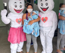 A Secretaria de Estado da Saúde (Sesa) realiza neste sábado (16) o dia D de mobilização nacional da campanha de Multivacinação em crianças e adolescentes menores de 15 anos (14 anos, 11 meses e 29 dias).-  Curitiba, 16/10/2021 -  Foto: Multivacinação/SESA