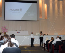 A Secretaria de Estado da Saúde (Sesa) iniciou a segunda etapa do Planejamento Regional Integrado (PRI) nesta segunda-feira (18), em encontro presencial realizado no município de Maringá, com as Regionais de Saúde da abrangência da Macrorregião Noroeste.Foto: Américo Antonio/SESA