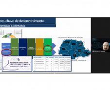 Com o objetivo de fortalecer a interação entre as instituições de ensino superior do Paraná e a sociedade através do desenvolvimento de diferentes estratégias e projetos de educação e divulgação da ciência, foi lançado nesta segunda-feira (18) o Novo Arranjo de Pesquisa e Inovação (NAPI) Educação para a Ciência e Divulgação Científica. - Curitiba, 18/10/2021 - Foto: Fundação Araucária