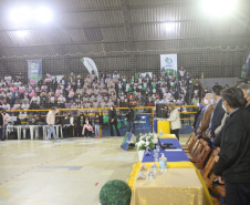 Cerimônia de abertura da 15ª edição dos Jogos de Integração do Idoso (JIIDOS). -  Guaratuba, 18/10/2021 - Foto: Clóvis Santos/ Esporte Paraná