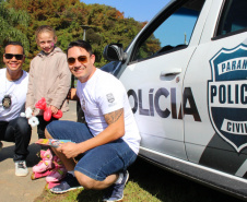 Secretaria de Justiça, Família e Trabalho viabiliza 18 veículos para delegacias do Nucria reforçar a proteção de crianças - Curitiba, 20/10/2021 - Foto: SEJUF