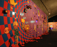 Em um mês, exposição "OSGEMEOS: Segredos" alcança mais de 41 mil ingressos vendidos. Foto: José Fernando Ogura/AEN