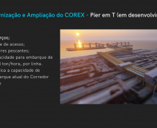 Projeto do moegão do Corredor de Exportação do Porto de Paranaguá -  Paranaguá, 20/10/2021 - Foto: Rodrigo Felix Leal/SEIL