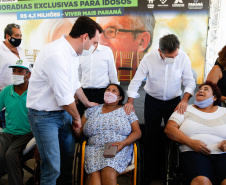 Governador Carlos Massa Ratinho Junior inaugura nesta sexta-feira (22) o Condomínio do Idoso de Foz do Iguaçu. Foto: Jonathan Campos/AEN