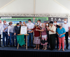 Governador Carlos Massa Ratinho Junior inaugura nesta sexta-feira (22) o Condomínio do Idoso de Foz do Iguaçu. Foto: Jonathan Campos/AEN