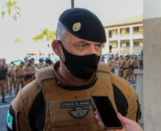 Com o reforço do efetivo administrativo, a Polícia Militar desencadeou a Operação Fecha Quartel III na Capital e em todo o Estado do Paraná nesta sexta-feira (22/10)