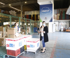23.11.2021 Distribuição de Vacinas para regionais
Foto Gilson Abreu/AEN