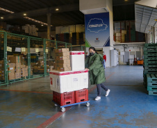 23.11.2021 Distribuição de Vacinas para regionais
Foto Gilson Abreu/AEN