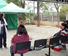 NOVA AMÉRICA DA COLINA -  O Castramóvel passou por sete municípios neste mês. Ao todo, foram esterilizados 855 cães e gatos, uma média de 147 por município. Nesta quarta e quinta-feira (27 e 28), o programa chega a Bandeirantes, onde são esperados 116 animais.  -  Curitiba, 26/10/2021 - Foto: SEDEST