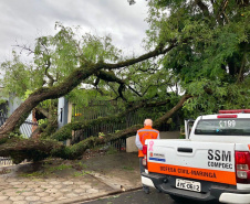 MARINGÁ - Temporais fim de semana  - Curitiba, 25/10/2021 - Foto: Defesa Civil do Paraná 