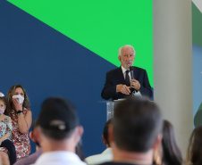 O vice governador Darci Piana e o  secretário de Justiça, Família e Trabalho, Ney Leprevost assinam  nesta quarta-feira  (27) termo de repasse ao Cedca aos municípios,  no Palacio Iguacu.   Curitiba, 27/10/2021 -  Foto: Geraldo Bubniak/AEN