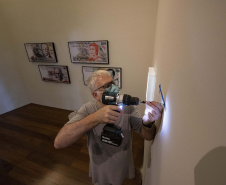 Na exposição será possível ver as obras de Alfredo Andersen, o norueguês que dá nome ao museu, em contato com a produção contemporânea do artista Alexandre Frangioni. A surpresa está na afinidade dos diferentes temas que interessam aos dois artistas, ainda que suas propostas estéticas sejam radicalmente diferentes. Foto: Kraw Penas/SECC