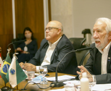 28.10.2021 - Vice Governador Darci Piana em reunião com representantes do Canadá.
Foto Gilson Abreu/AEN