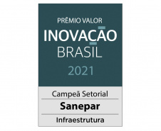 Sanepar conquista 1.º lugar em inovação do setor de infraestrutura do País  -  Curitiba, 29/10/2021 - Foto: Sanepar