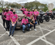 Expedição Filhas do Paraná volta a Curitiba após 2.800 km divulgando o Outubro Rosa

. Foto: Alessandro Vieira/SEDEST