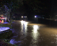 Após forte chuva, Litoral retorna ao estágio de normalidade. Foto: Defesa Civil