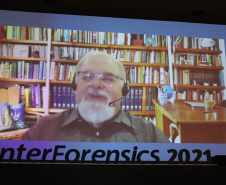 Especialistas nacionais e internacionais fomentam técnicas e o uso da tecnologia para a ciência forense na InterForensics 2021 - Foz do Iguaçu, 05/11/2021 - Foto: SESP-PR