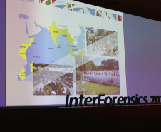 Especialistas nacionais e internacionais fomentam técnicas e o uso da tecnologia para a ciência forense na InterForensics 2021 - Foz do Iguaçu, 05/11/2021 - Foto: SESP-PR