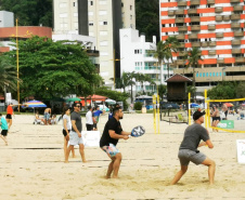 Muita disputa e adrenalina marcaram o final de semana com competições na terra, água e mar, nos Jogos de Aventura e Natureza - Etapa Litoral. No domingo (7) encerraram as competições nas modalidades de bodyboarding, beach tênis, parapente, aquathlon, corrida de aventura e ciclismo. -  Curitiba, 08/11/2021 - Foto: Paraná Esporte