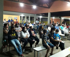 Sanepar inicia reuniões comunitárias de implantação da rede de esgoto. Foto: Sanepar