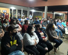 Sanepar inicia reuniões comunitárias de implantação da rede de esgoto. Foto: Sanepar