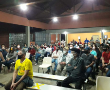 Sanepar inicia reuniões comunitárias de implantação da rede de esgoto. Foto: Sanepar