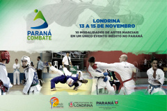 Inédito no estado e no país, Londrina será sede da 1° competição esportiva voltada exclusivamente às modalidades de combate. Nomeado de Paraná Combate, o evento acontecerá entre os dias 13 e 15 de novembro e é uma realização do Governo do Paraná, por meio da Superintendência Geral do Esporte, com apoio das federações de lutas do estado.   - Curitiba, 10/11/2021 - Foto: Thiago Chas/Esporte Paraná