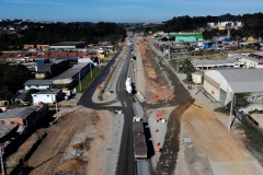 O Departamento de Estradas de Rodagem do Paraná (DER/PR) realizou nesta sexta-feira (12) a fase de lances da licitação do projeto e da obra de duplicação da PR-092, a Rodovia dos Minérios, no perímetro urbano de Almirante Tamandaré, na Região Metropolitana de Curitiba. Foto: Ari Dias/AEN