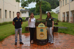 Unicentro disponibiliza ponto de coleta de óleo de cozinha usado em Irati. Foto: Unicentro