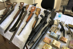 Operação Ostentação da Polícia Militar cumpre 41 mandados de Busca e Apreensão e apreende armas e carros de luxo na RMC e Litoral. Foto: SESP