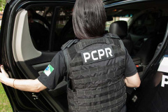 Polícia Civil prende nove integrantes de associação criminosa ligados a furtos e receptação de fios de cobre em Curitiba e RMC - Curitiba, 25/11/2021 - Foto: PCPR