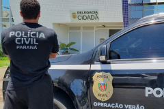 Polícia Civil instala Central de Flagrantes por videoconferência no Verão Paraná 2021/2022