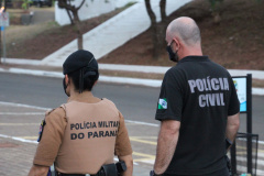 Forças policiais reforçam esquema de segurança na região do extremo noroeste do Paraná para Réveillon 2022