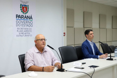 Reunião Nova Ferroste no Palacio das Araucarias.