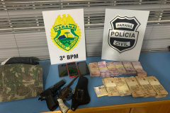 Policiais Civis e Militares prendem três suspeitos de extorsão mediante sequestro em Palmas