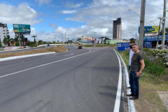 Retomada nesta gestão, obra de acesso ao aeroporto Afonso Pena chega à etapa final