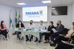 Coletiva com o Secretario de Estado da Saude, Beto Preto