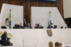 O secretário da Fazenda, Renê Garcia Junior, faz prestação das contas do Estado nesta terça-feira, em audiência pública na Assembleia Legislativa.  