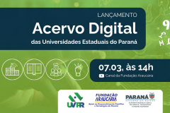 Governo do Estado lança Acervo digital das Universidades Estaduais