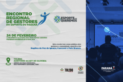 Toledo sedia a 1ª etapa do Encontro Regional dos Gestores do Esporte do Paraná