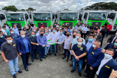 Governador Carlos Massa Ratinho Junior entrega mais 63 veículos da Patrulha Ambiental - Curitiba, 09/02/2022