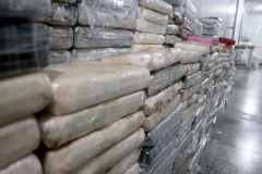 Policiais militares da ROTAM de Paranaguá localizam depósito com pasta base de cocaína estimada em R$ 150 milhões 