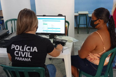 PCPR confecciona 433 carteiras de identidade durante Programa Paraná Cidadão em Antonina 
