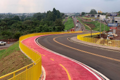 DER/PR libera duas novas alças de viaduto em Cascave