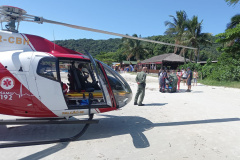 BPMOA leva vítima de AVC da Ilha do Mel ao hospital de Paranaguá em cerca de sete minutos