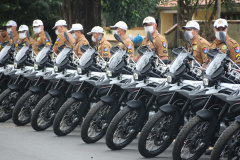 Batalhão de Trânsito completa 70 anos de história e recebe 45 novas motocicletas durante solenidade em Curitiba