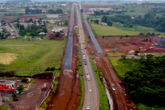 BR-277: obras no trecho em Guarapuava já atingiram 40% de conclusão