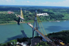 Obra da Ponte da Integração Brasil – Paraguai chega a 82% de conclusão 