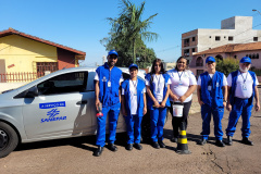 Sanepar faz vistoria técnica em ligações de esgoto em Cascavel